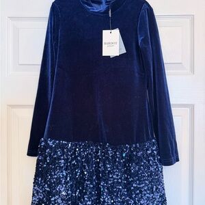 Bardot Junior Navy Bubble Dress